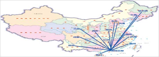 覆蓋周邊服務區(qū)域